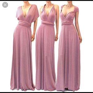 Mauve infiniti dress